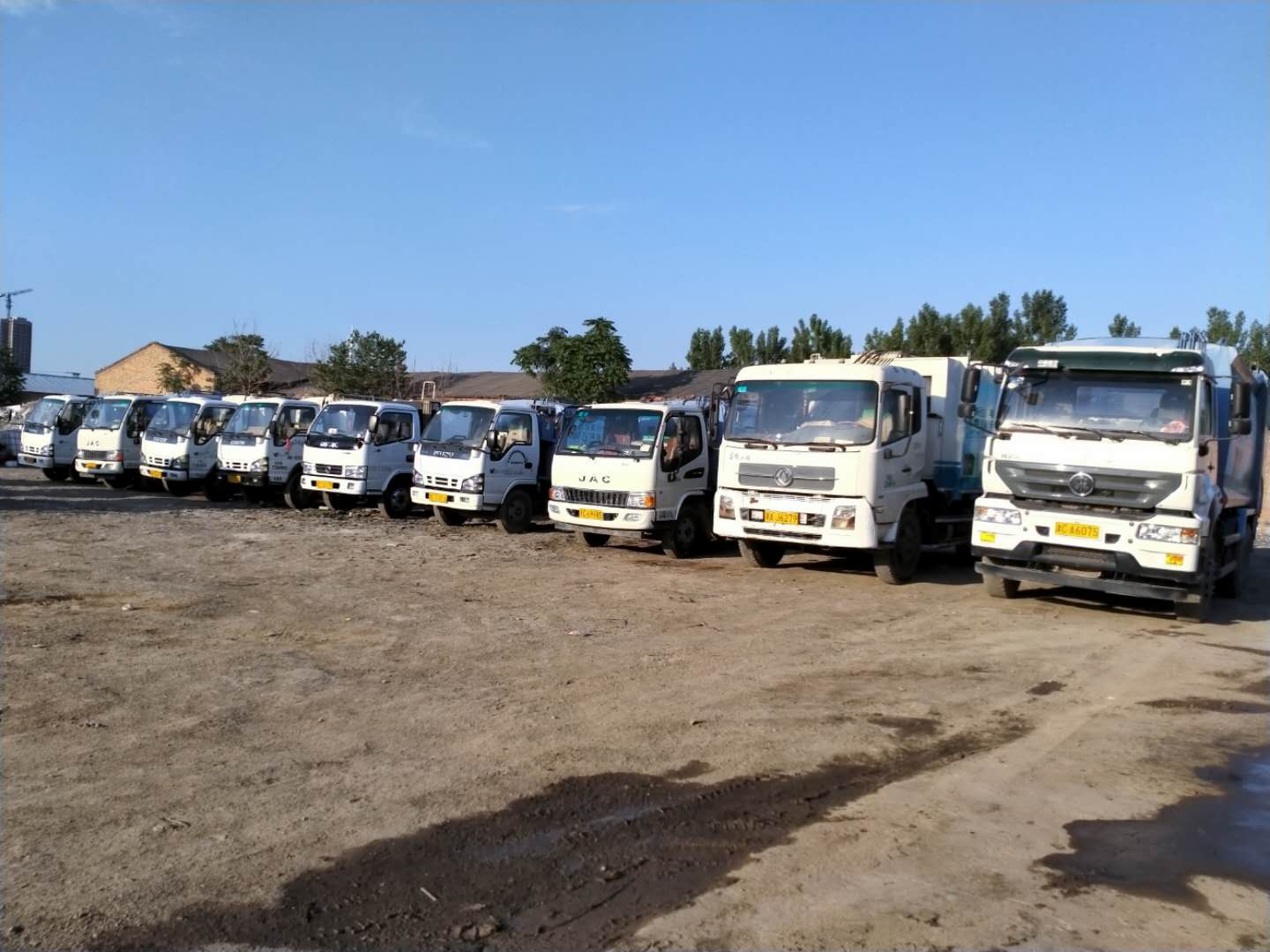 垃圾清運的車輛和運輸方式