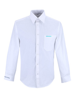 西門子定制白色長(zhǎng)袖襯衫