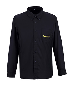 西門子定制黑色長(zhǎng)袖襯衫