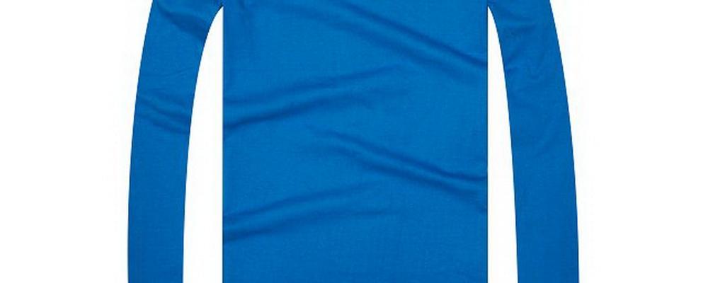 寶藍(lán)色的文化衫定做好看嗎