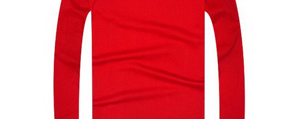 紅色的文化衫定做設(shè)計(jì)好看嗎