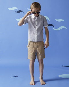 夏季休閑款學(xué)生校服套裝