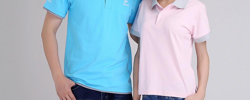 藍色的男款t恤廣告衫價格多少錢